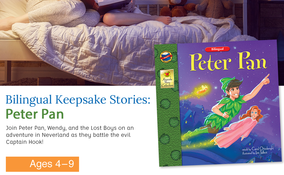 Bilingual Keepsake Story: Peter Pan