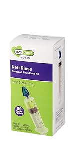 ezy dose self-care neti-rinse saline 50 packets