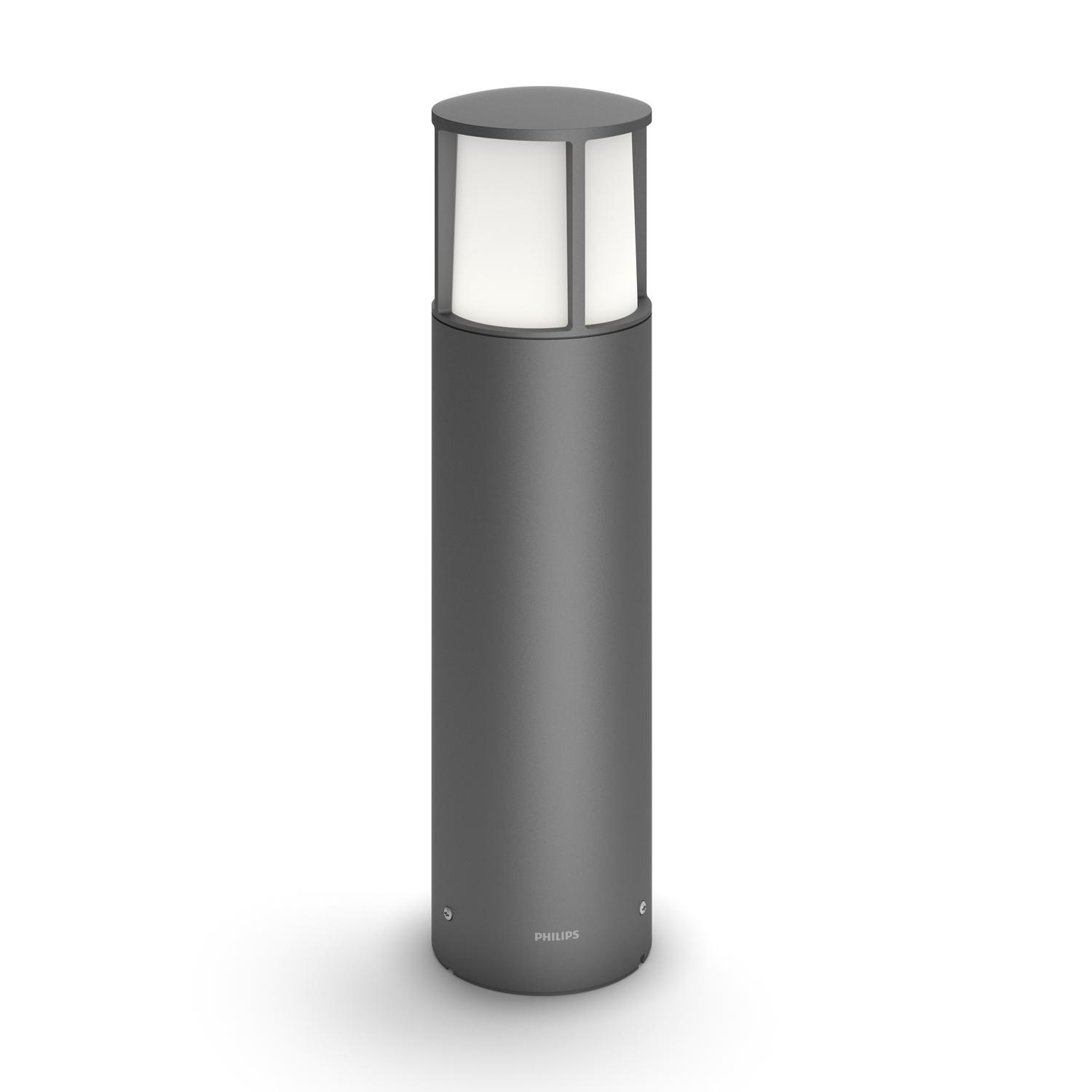 Philips myGarden Stock LED Outdoor Pedestal Light, 1 x 6 W Integrated