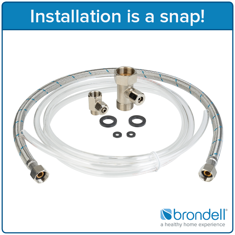 Brondell PureSpa Dual Temperature Warm Water Bidet NonElectric Bidet