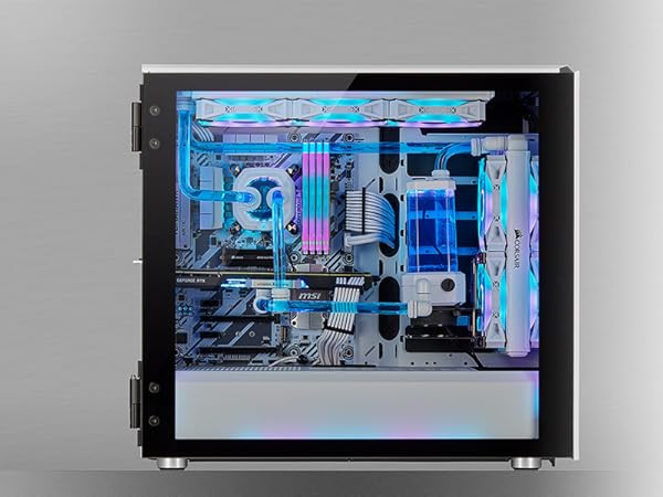 CORSAIR QL120 RGB 4個セット 雙面四環、34 顆RGB LED CORSAIR iCUE QL120 RGB 12cm PWM 風扇