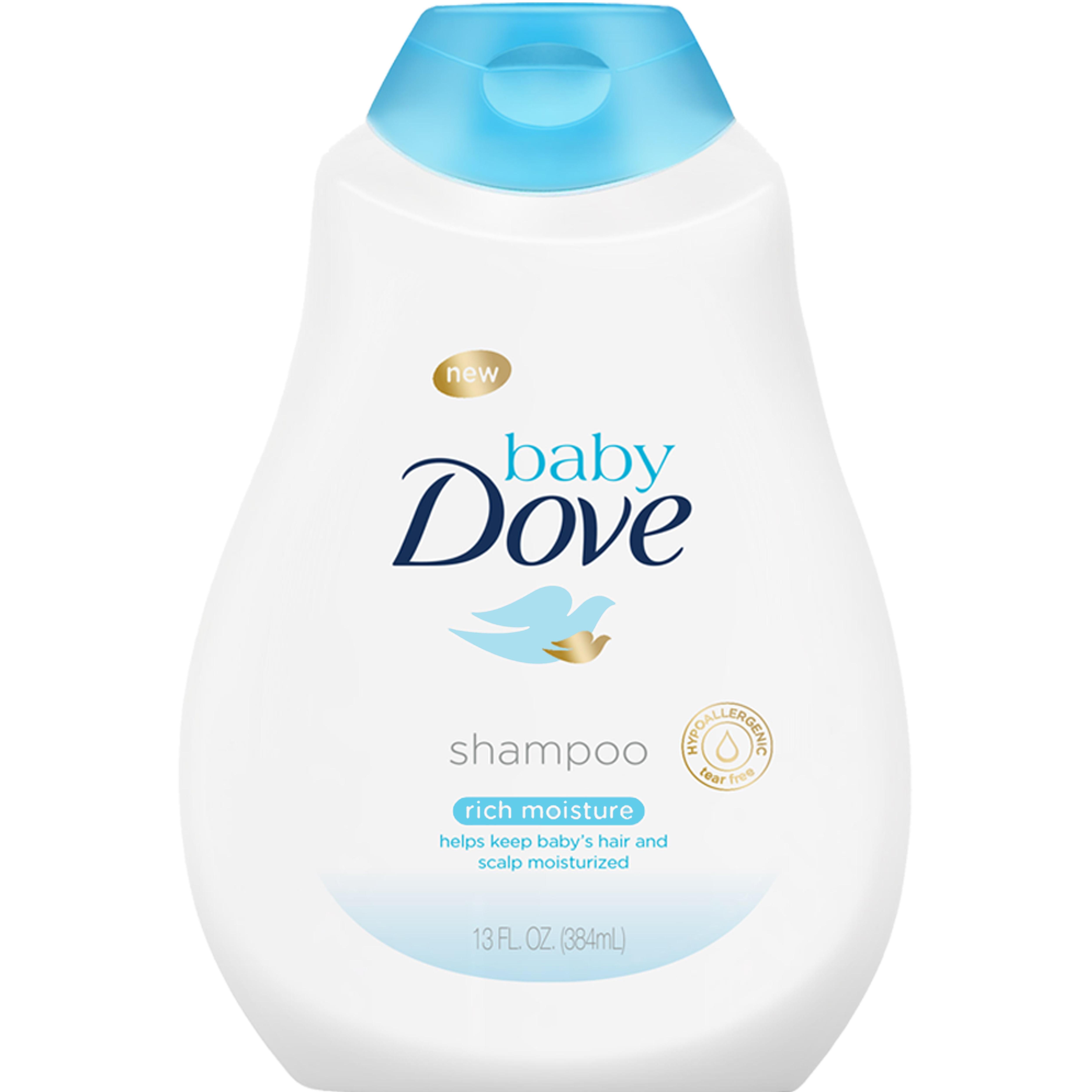Baby Dove Tear Free Baby Shampoo Rich Moisture 13 oz, 3