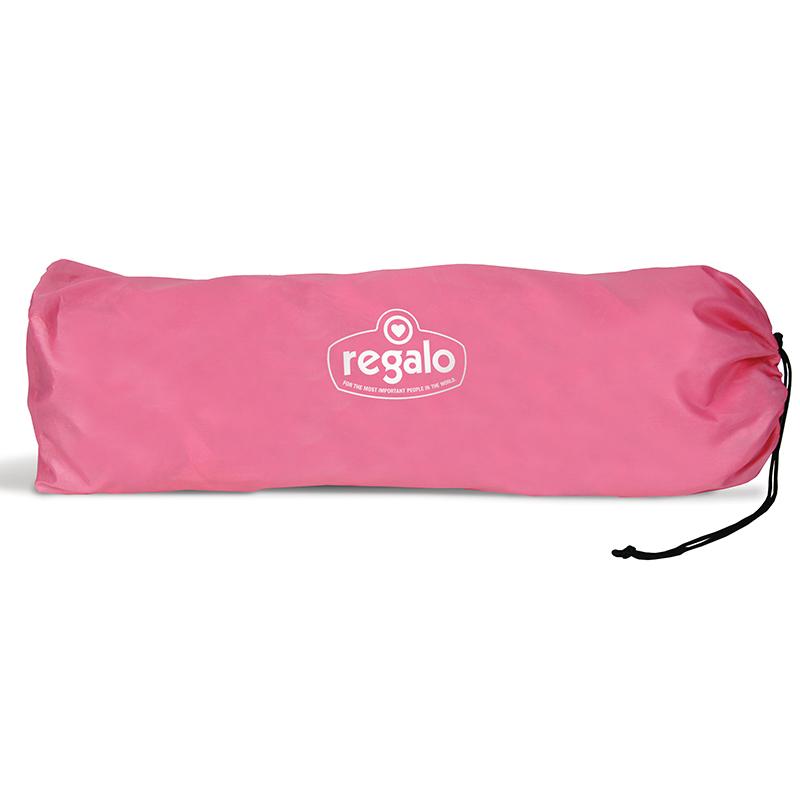 Regalo My Cot Portable Toddler Bed, Includes Fitted Sheet and Travel Case, Royal