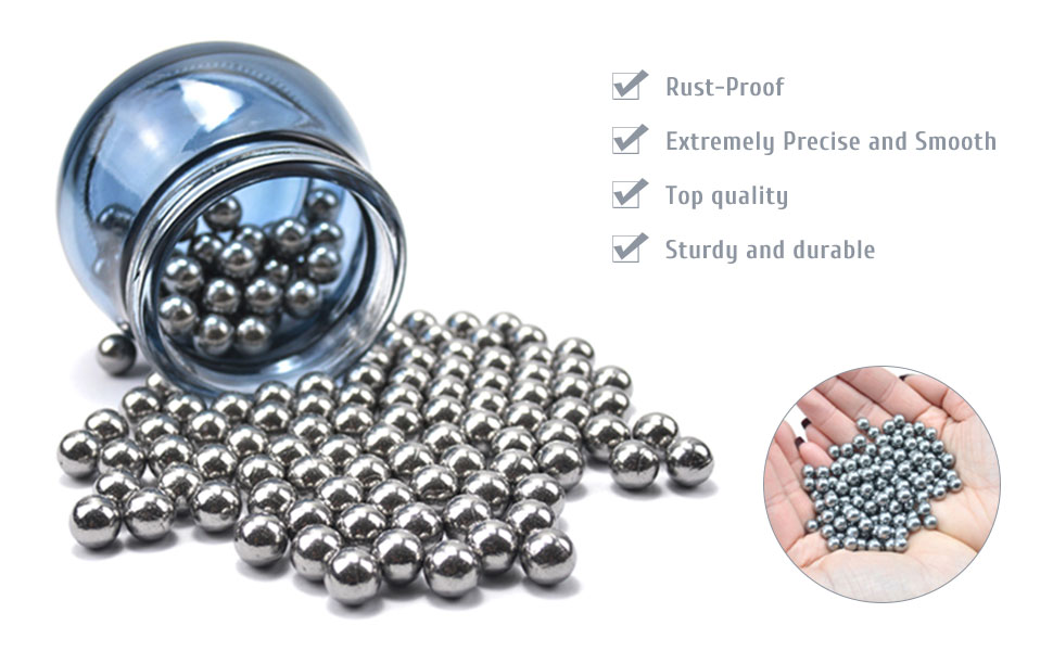 Paint Mixing Balls RustProof Stainless Steel Balls for Mixing Model