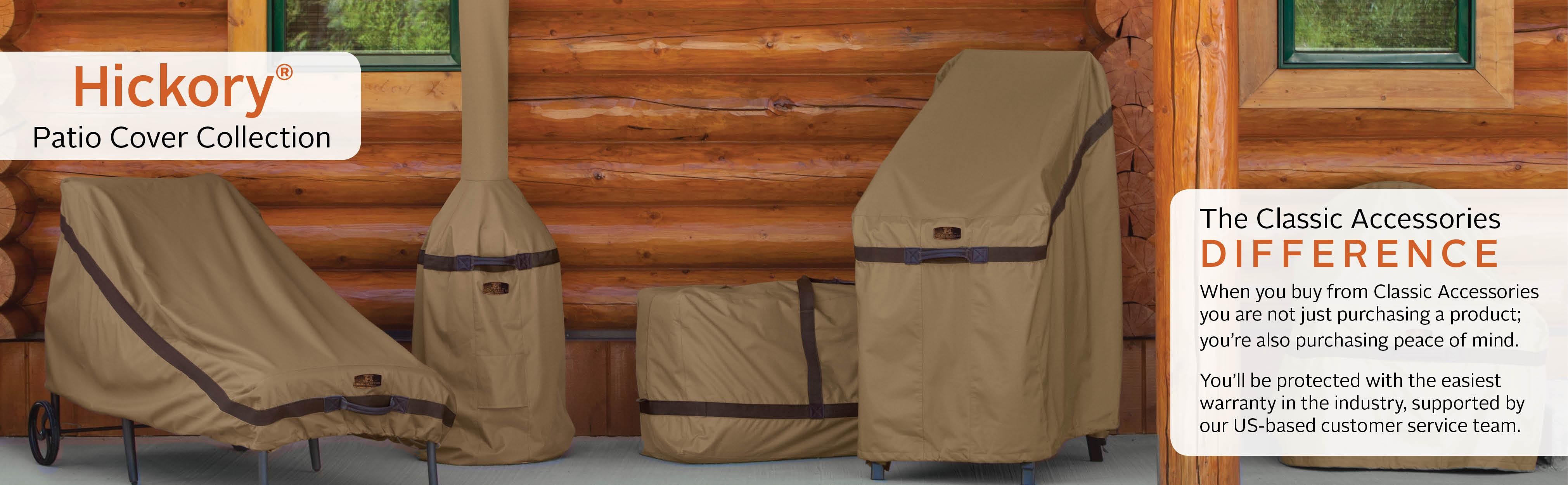 Classic Accessories Hickory Grill Cover Rugged BBQ Cover