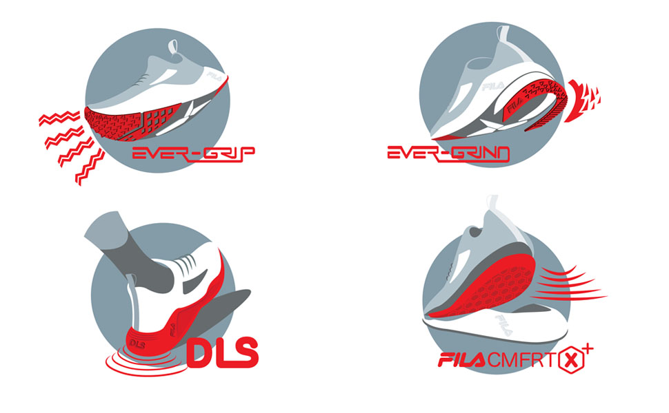 Fila Women's BCD SND/BLK Running Shoe Amazon.in Fashion