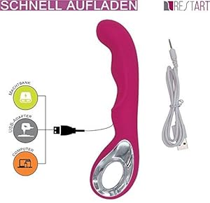 Silicona Vibrador para usted, potente g punto vibración y ...