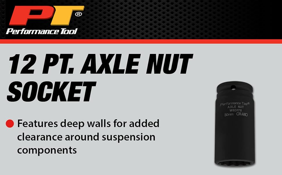 Amazon.com: Performance Tool W158 39mm Toyota Axle Nut