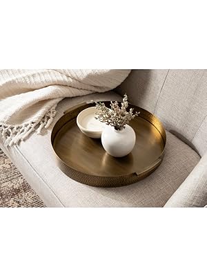 kate and laurel decorative hexagon tray