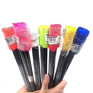 white flag, yellow flag, safety flag, red flag, orange flag, green flag, lime green, blue