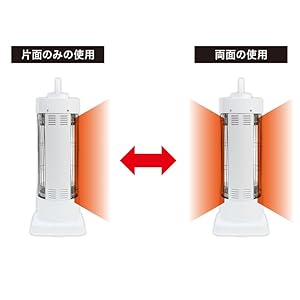 APLX INTL [両面カーボンヒーター ] ACH-480 Amazon | APIX アピックス 両面カーボンヒーター ホワイト ACH