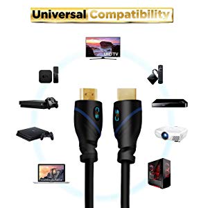 C&E 4K HDMI Cable - 10ft High Speed -14 C&E 4K HDMI Cable - 10ft High Speed -14