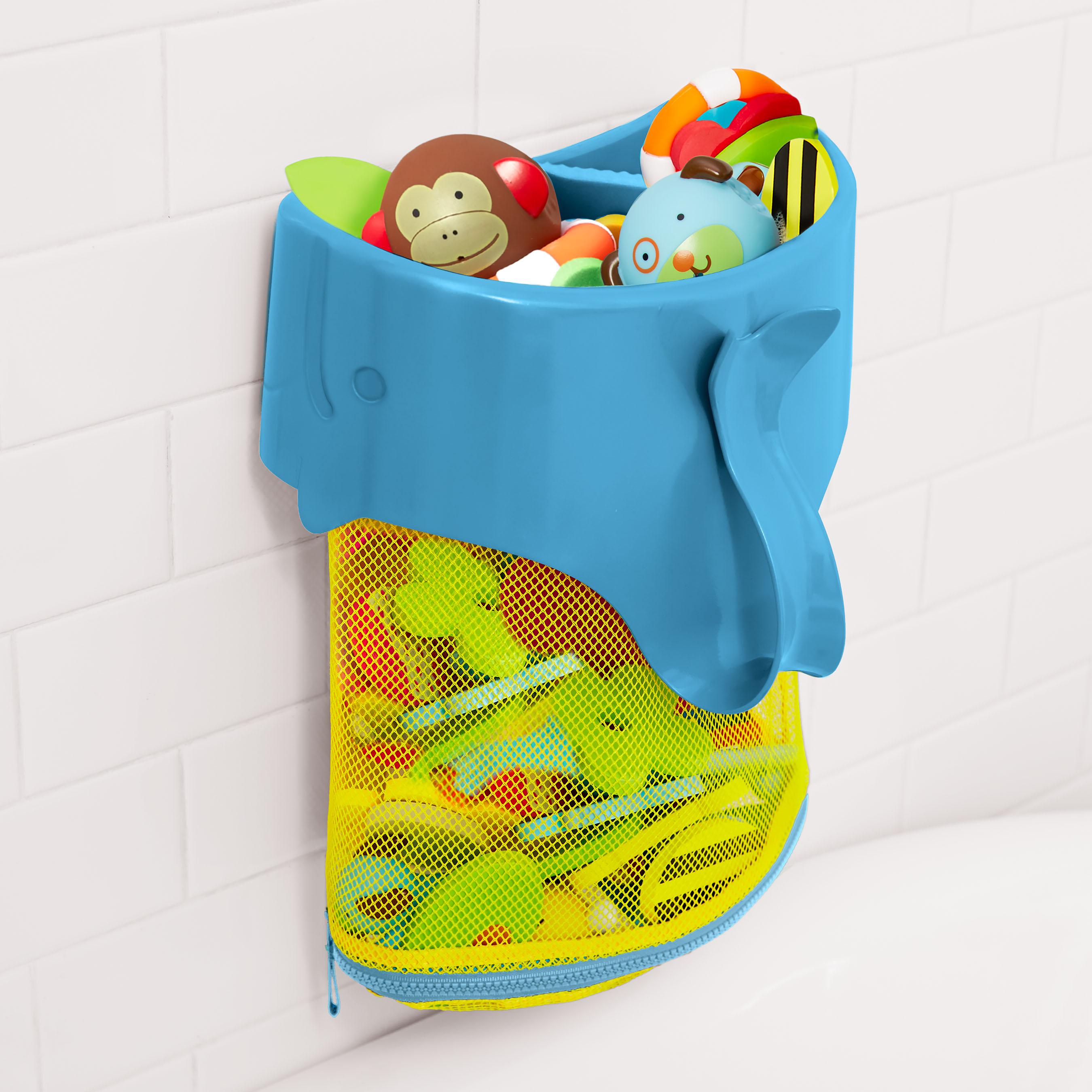 Skip Hop Moby Scoop & Splash Bath Toy Organizer, Blue Amazon.ca Baby