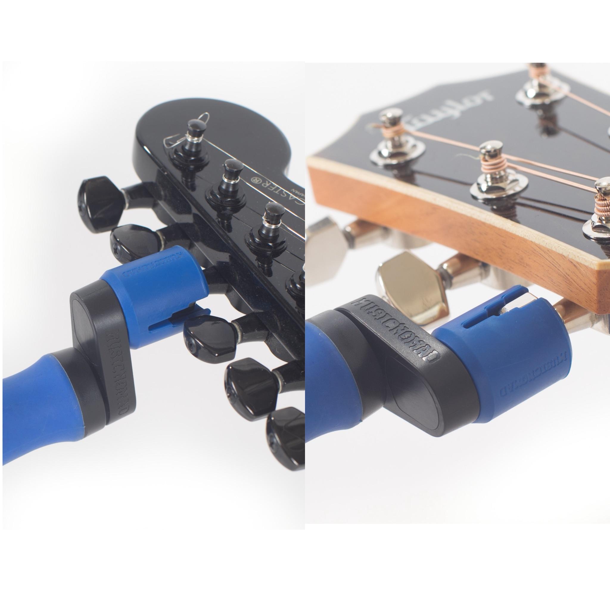 MusicNomad MN221 GRIP String Peg Winder, Rubber Lined and Dual Bearing