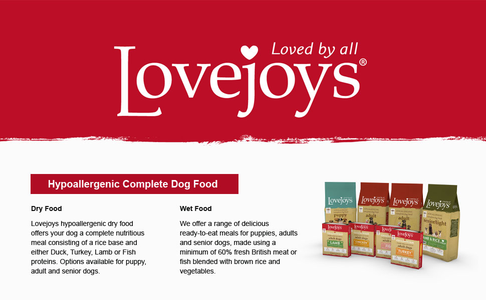 Lovejoys Complete Wet Adult Dog Food Variety Pack, 12 x 395 g Amazon