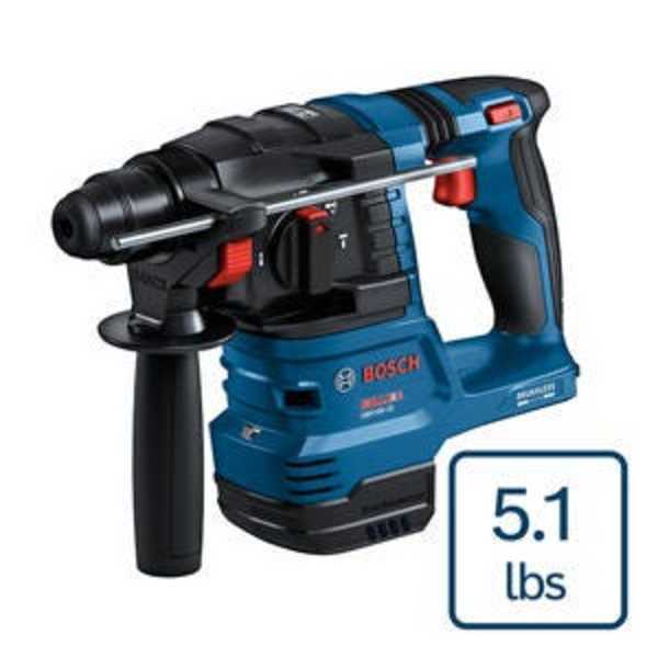 Bosch 18V Brushless Rotary Hammer - Powerful Concrete Tool -16