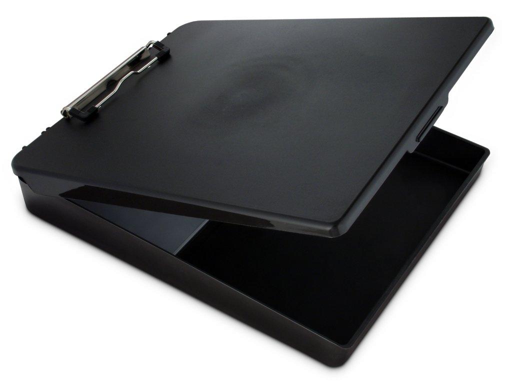 Saunders Work Mate Plastic Storage Clipboard, Letter Size 8.5Inch x 12