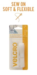 sew on soft and flexible