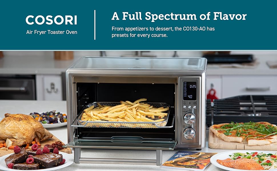 COSORI CO130-AO Air Fryer Toaster Oven Combo