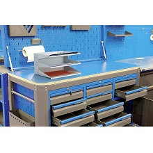 Durable Sortierreck (mit 8 Ablagefächern), für Tisch oder Wand, grau ...