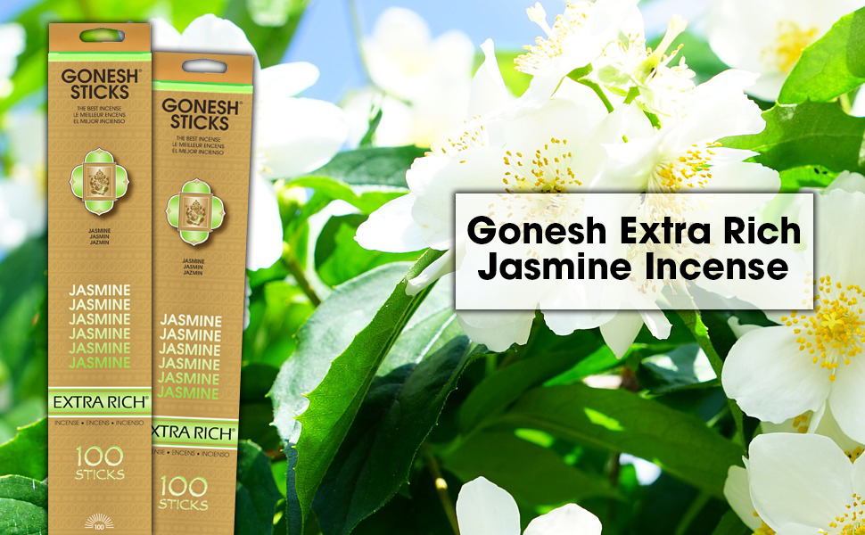 Gonesh Extra Rich Jasmine Incense 4 Pack Everything Else