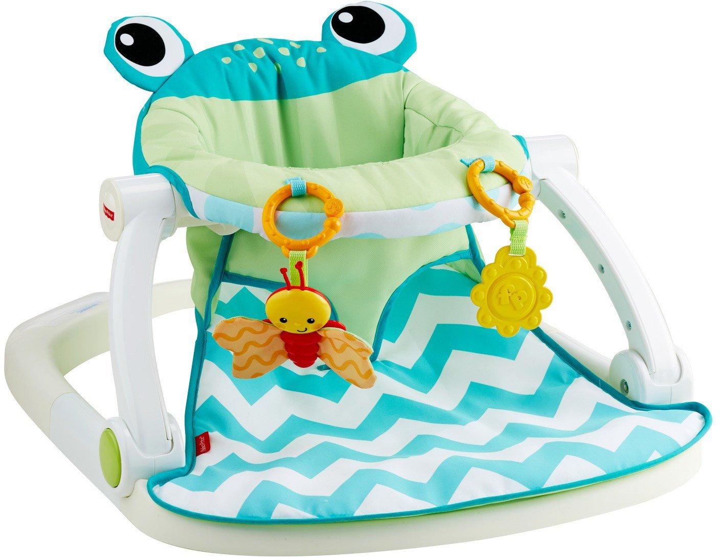 FisherPrice SitMeUp Floor Seat, Citrus Frog Baby
