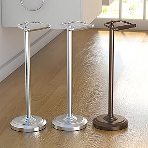 Gatco 1436C Pedestal Toilet Paper Holder