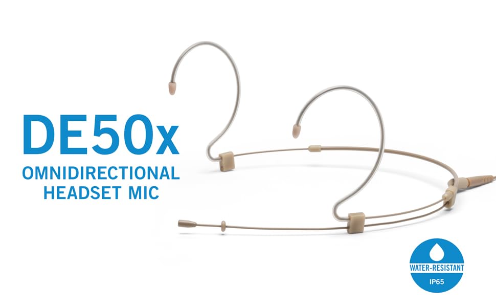 DE50x Headset Header Image