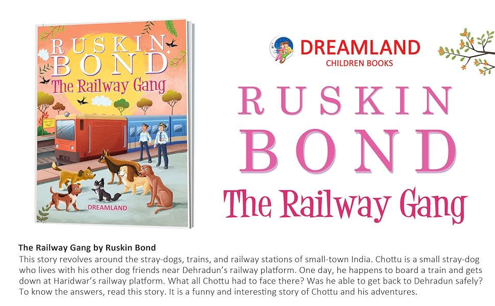 Ruskin bond books, fantasy, stories for children, Kids books, dreamland publications