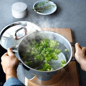 WMF Gourmet Plus Topfset 7-teilig mit Metalldeckel