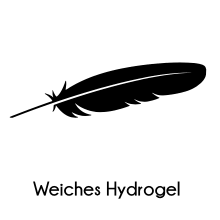 Makes the contact lenses smooth and comfortable