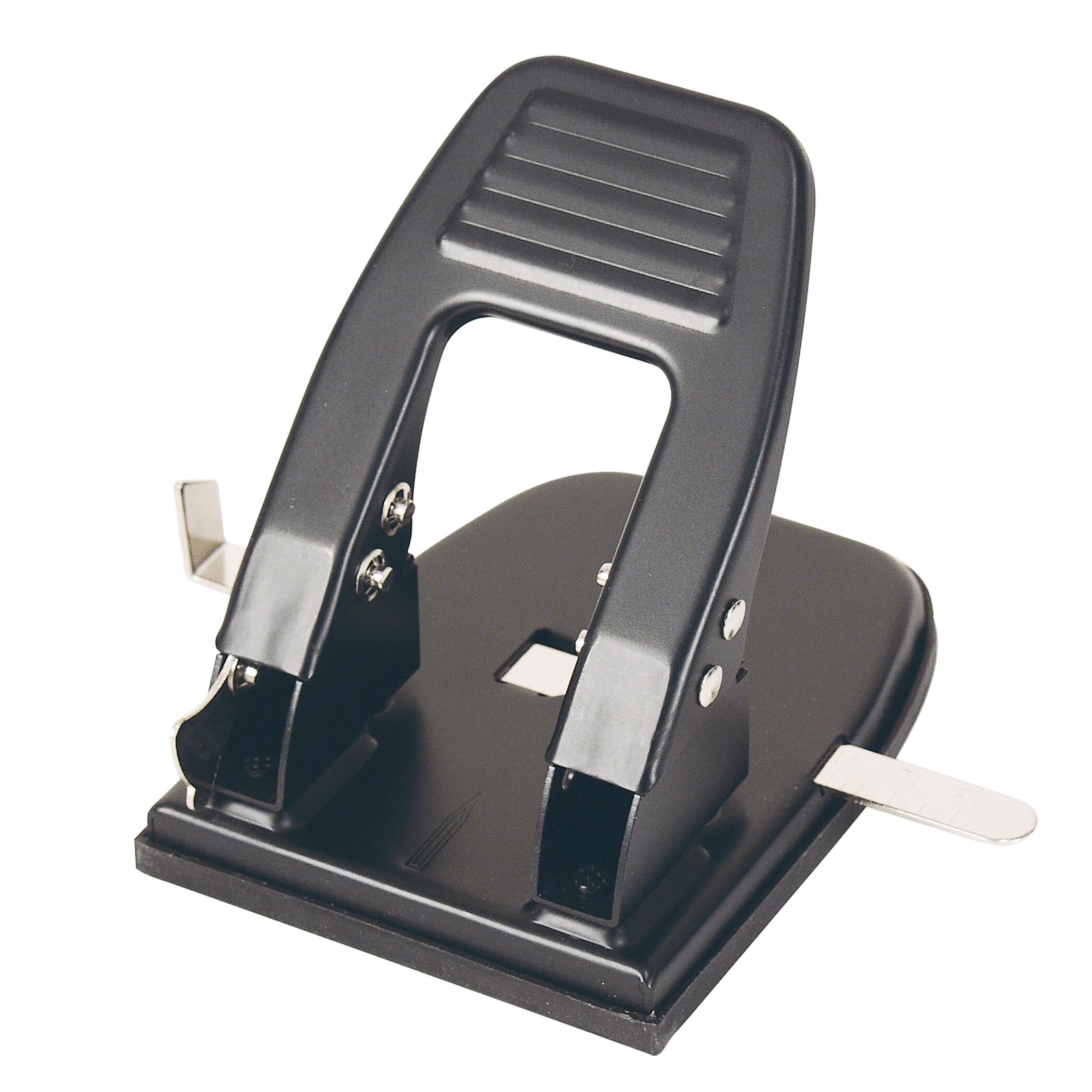 Officemate 2 Hole Punch, 30 Sheet Capacity, Black (90092