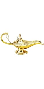 Deco 79 Brass Aladdin Lamp genie lamp
