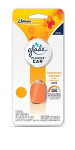 Glade PlugIns Car Refill, Hawaiian Breeze