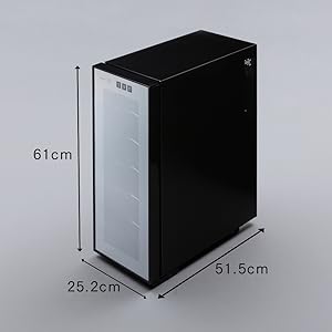 【アイリスオーヤマ】ワインセラー 12本33L ペルチェ式 PWC-331P-B Amazon.co.jp: アイリスオーヤマ ワインセラー 12本収納 33L 12
