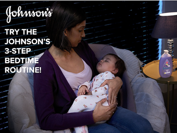 Try the Johnsons 3-Step Bedtime Routine