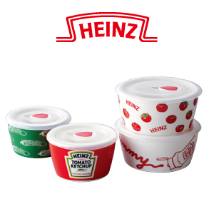 Amazon.co.jp: maebata Heinz ハインツ マルチレンジボウル4点