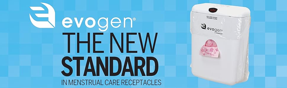 Tampons, Pads, Sanitary napkins, receptacle, trashcan, Feminine Hygiene, hands free, no touch, white