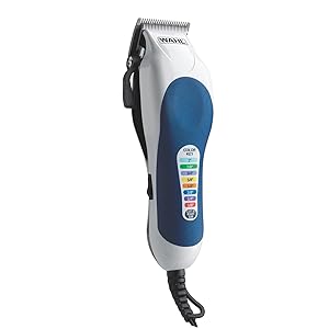 wahl colour pro guide mains hair clipper set
