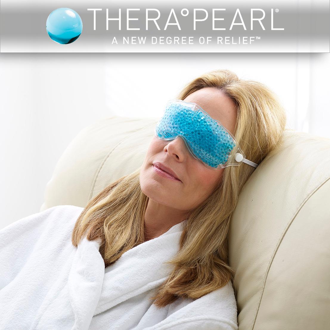 TheraPearl Eye Mask, Eyessential Mask with Flexible Gel