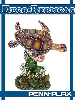 turtle turtles resin aquarium decoration ornament decor fish tank ornaments coral terrarium