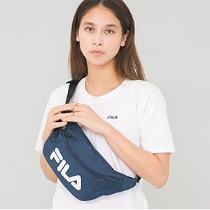 FENDI×FILA コラボ　ボディバッグ/ウェストバッグ 中古・古着通販】FENDI (フェンディ) FILA (フィラ) PVCウエスト