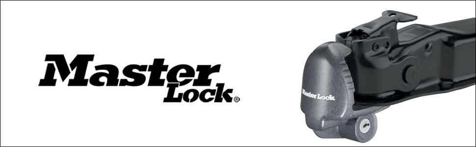 Master Lock 379ATPY Universal Trailer Hitch Lock