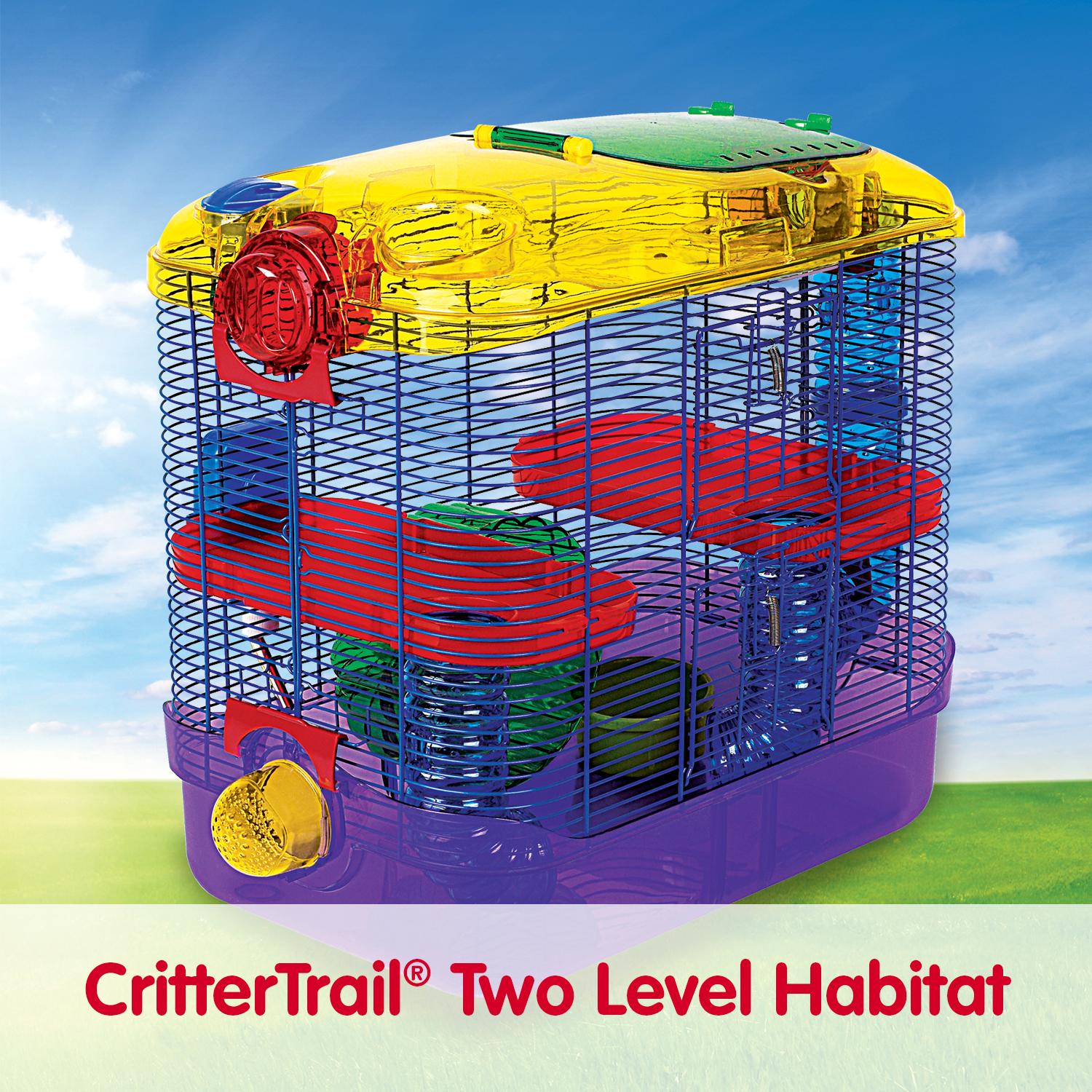 Amazon.com : Kaytee CritterTrail 2-Level Habitat : Pet Supplies