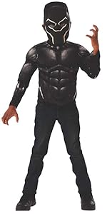 little childs black panther suit