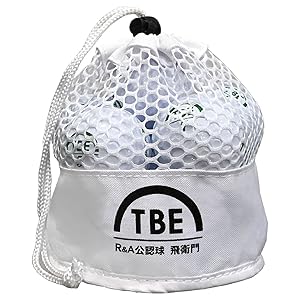 TOBIEMON(トビエモン) ゴルフボール 公認球 2ピース 1ダース(12個入り) ホワイト メッシュバック入り TBM-2MBW qqffhab Amazon | トビエモン(TOBIEMON) ゴルフボール R&A公認球 2ピース