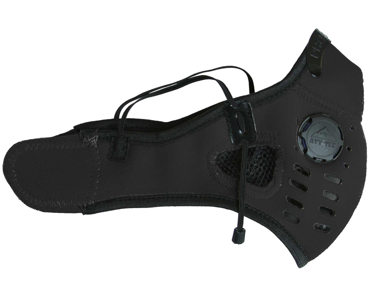 ATV Tek Elite Deluxe Neoprene Dust Mask (Black, 18