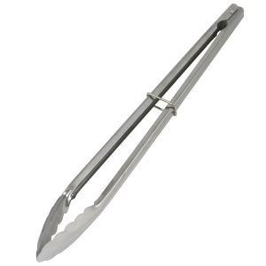 Chef Craft Classic Clam Shell Tongs, 16 inch, Stainless Steel