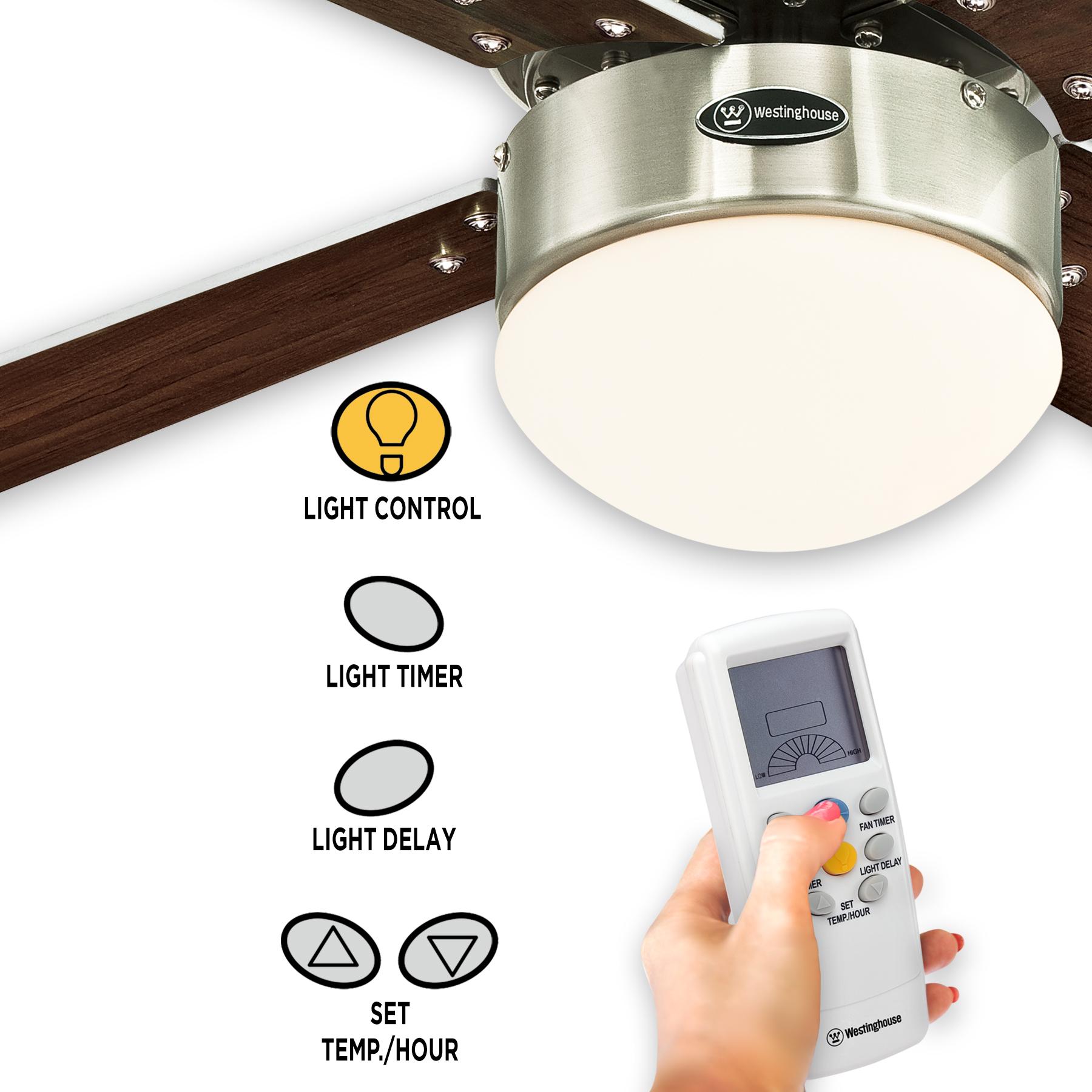 77874 Radio Frequency Thermostat Ceiling Fan and Light Remote Control