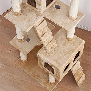 Amazon | キャットランド CLF-8 ブラウン | アイリスオーヤマ